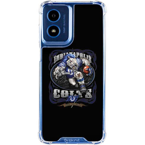 Liquid Blue NFL Indianapolis Colts Running Back Moto G 5G (2024) Clear Case